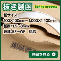 抜き製函